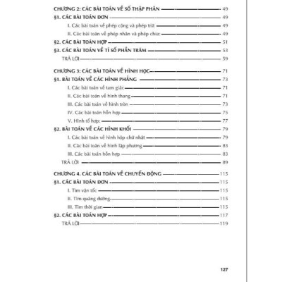 Sách - Toán Đố Lớp 5 - Word Problems Of Primary Maths 5 - Dùng Chung Cho Các Bộ SGK Hiện Hành - Hồng Ân
