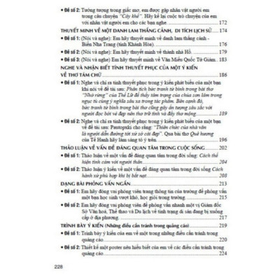 Combo Hướng dẫn viết, nói & nghe các dạng văn lớp 9 tập 1 + 2 (dùng chung các bộ sgk hiện hành) (HA-MK)