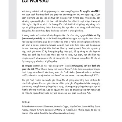 Sách - Sổ Tay Giáo Viên EFL