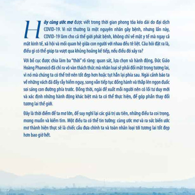 Hãy Cùng Ước Mơ - Hướng Tới Tương Lai Tốt Đẹp Hơn Cho Nhân Loại (Tái bản năm 2024)