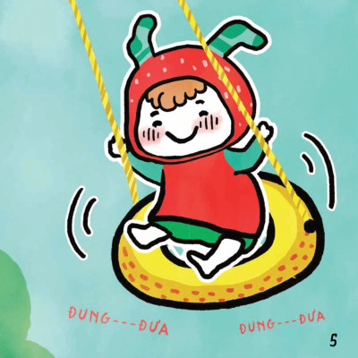 Sách Ehon Bé Vui Bé Khỏe - Chơi Xích Đu