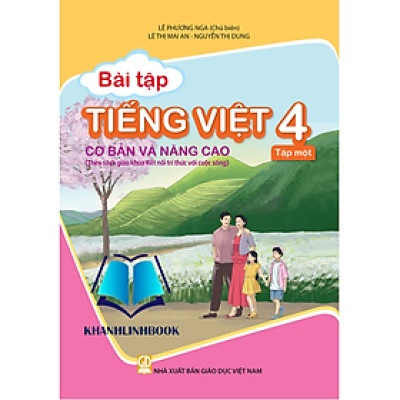 Sách - Bài tập tiếng việt 4 cơ bản và nâng cao - tập 1 ( kết nối )