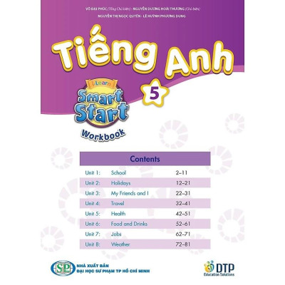 Tiếng Anh 5 I-Learn Smart Start - Workbook (2024)