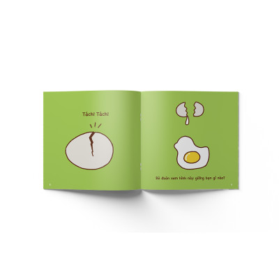 Combo 3 cuốn truyện tranh Ehon Nhật Bản - Ehon Thật Bất Ngờ (Tách Tách , Hắt Xì, Cạp Cạp) - Dành cho trẻ 0-2 tuổi