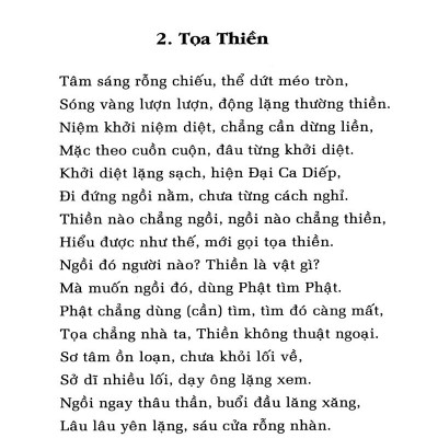 Tâm Yếu Tu Thiền 