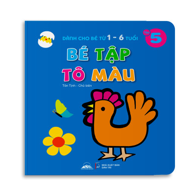 Sách - Combo 10 Cuốn Ehon Song Ngữ Anh - Viêt + 6 Cuốn Bé Tập Tô Màu