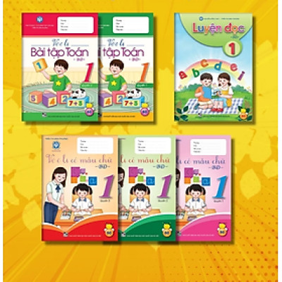 Sách - Vở Trọn bộ lớp 1 (Kết nối - Cánh diều - Sáng tạo - Bình đẳng - Phát triển)
