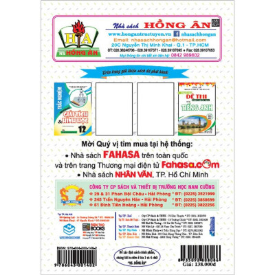 Sách Các Chuyên Đề Bám Sát Đề Thi Trung Học Phổ Thông Quốc Gia Môn Sinh Học  HA-MK