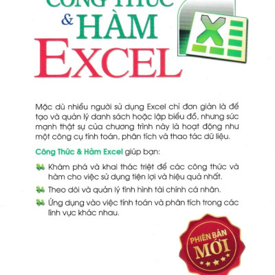 Tin Học Văn Phòng - Công Thức Và Hàm Excel (Tái Bản 2024)