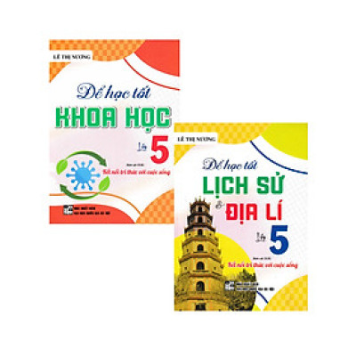 Combo Để Học Tốt Khoa Học + Lịch Sử Và Địa Lí Lớp 5 (Bám Sát SGK Kết Nối Tri Thức Với Cuộc Sống) (Bộ 2 Cuốn)