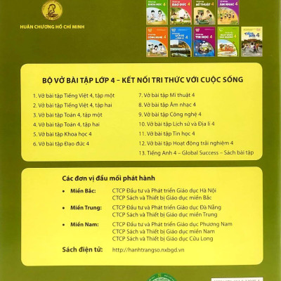 Sách Giáo Khoa Vở Bài Tập Mĩ Thuật 4 (Kết Nối) (Chuẩn)