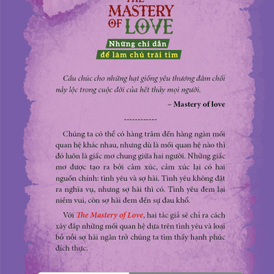 The Mastery Of Love - Những Chỉ Dẫn Để Làm Chủ Trái Tim