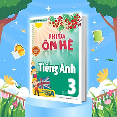 Sách Phiếu Ôn Hè Tiếng Anh Lớp 3 - Megabook