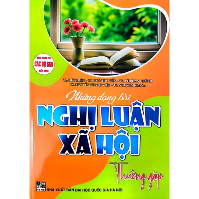 Sách - Combo Những Dạng Bài Nghị Luận Xã Hội Thường Gặp + Những Đề Và Bài Văn Nghị Luận Văn Học Hướng Mở (Bộ 2 cuốn) -HA