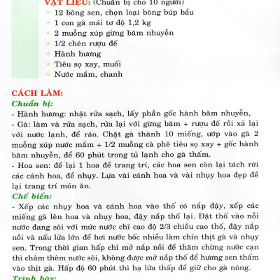 30 Món Ngon Đãi Tiệc