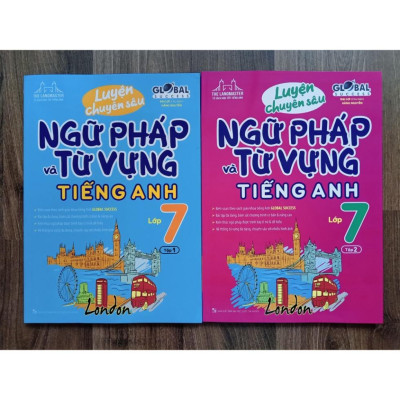 Sách - Luyện chuyên sâu ngữ pháp và từ vựng tiếng anh lớp 7 tập 1