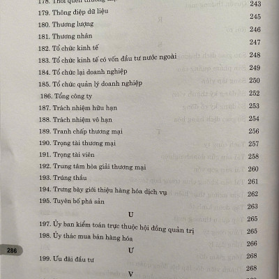 Thuật Ngữ Pháp Lý Trong Lĩnh Vực Thương Mại và Đầu Tư