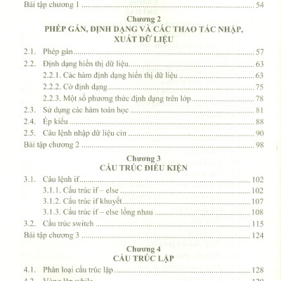 Lập Trình Trong Kỹ Thuật Với Ngôn Ngữ C++