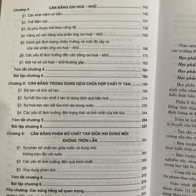 Hóa học phân tích 1 cân bằng ion trong dung dịch