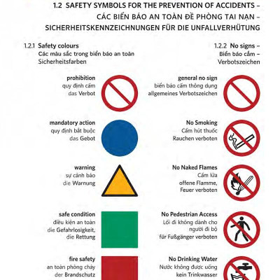 Từ Điển Bằng Hình Ngành Cơ Khí, Điện Máy Và Vật Liệu Công Trình Anh - Việt - Đức