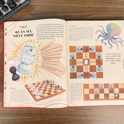 Sách - Cẩm Nang Cờ Vua - Học cờ vua căn bản từ một kì thủ chuyên nghiệp - ndbooks