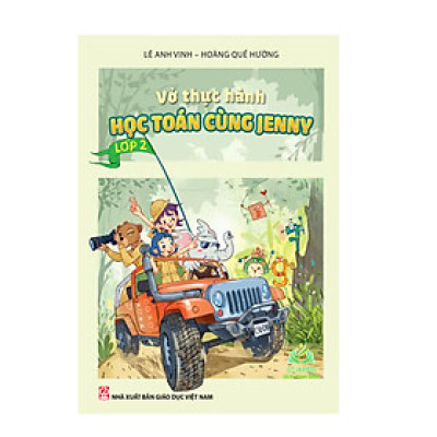 Sách - vở thực hành học Toán cùng Jenny dành cho học sinh vào lớp 2