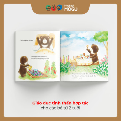 Truyện Ehon bé 1-2-3 tuổi - Cảm ơn cậu vì đã luôn bên tớ