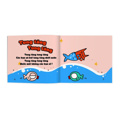 Sách Ehon - Rón rén rón rén - Ehon Nhật Bản dành cho bé từ 0 - 6 tuổi