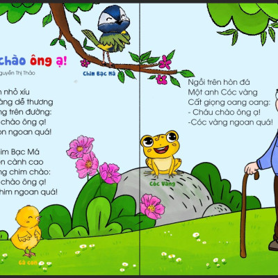 Sách Thơ Cho Bé Học Nói + Truyện Cho Bé Học Nói - Bìa Cứng