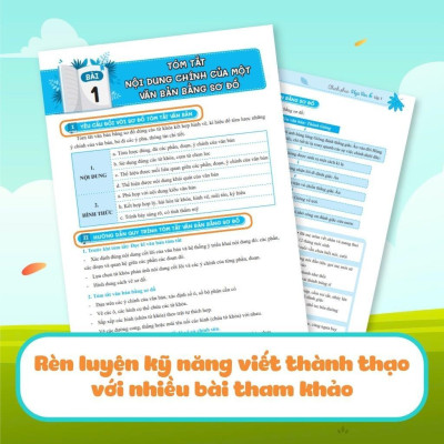 Sách - Chinh Phục Ngữ Văn - Kỹ Năng Đọc Hiểu Và Viết Theo Các Thể Loại Lớp 6 - Combo 2 Tập - Megabook