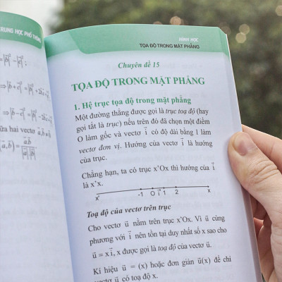 Combo Sổ Tay Kiến Thức Môn Tự Nhiên Trung Học Phổ Thông (Toán + Vật Lí + Hóa Học)