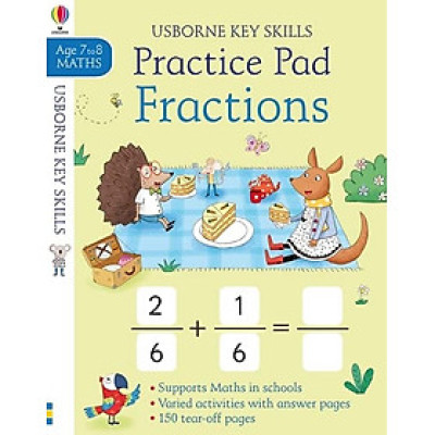 tiếng Anh: Fractions Practice Pad 7-8