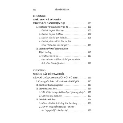 Sách - Dẫn Nhập Triết Học - Về Con Người - Vũ Trụ - Thiên Chúa - Bayard Việt Nam