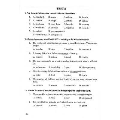 Sách - Đề Kiểm Tra Tiếng Anh Lớp 10 - Dùng Kèm SGK Kết Nối - Hồng Ân