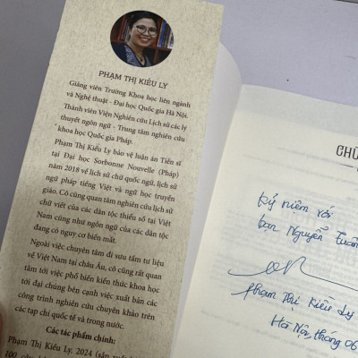 (Bìa mềm) LỊCH SỬ CHỮ QUỐC NGỮ (1615-1919) - Phạm Thị Kiều Ly - Omega Book