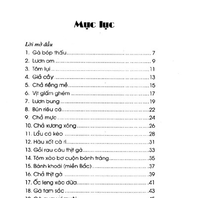 52 Món Ăn Ngày Chủ Nhật