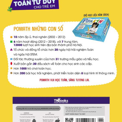POMath-Toán tư duy cho trẻ em tập 6-Sách học toán tư duy toán- Toán tư duy cho trẻ em từ 4 – 6 tuổi-Mcbooks