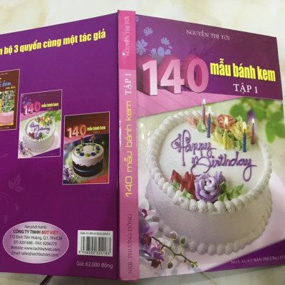 140 Mẫu Bánh Kem - Bộ 2 Tập