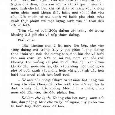 Các Món Giải Khát Ăn Chơi (Tái Bản)