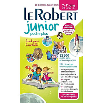 Từ điển tiếng Pháp LE ROBERT JUNIOR POCHE PLUS