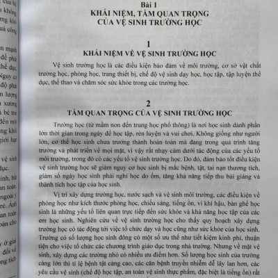 Sách Y Tế Trường Học – Công Tác Vệ Sinh Trường Học, Dinh Dưỡng, An Toàn Thực Phẩm và Một Số Bệnh, Tật Thường Gặp Ở Học Sinh (V2575T)