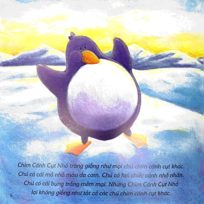 Ehon Châu Âu - Chim Cánh Cụt Nhỏ Dũng Cảm