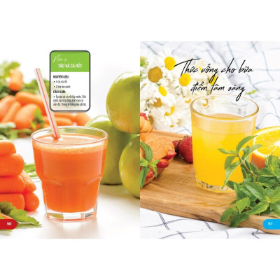 Sách 80 Công Thức Làm Nước Ép Và Sinh Tố -VT