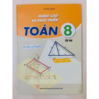 Sách - Nâng Cao Và Phát triển Toán Lớp 8 - tập 2 ( mới nhất 2023 )