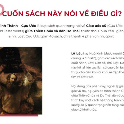 Kinh Thánh Cựu Ước - Linh mục Giuse Nguyễn Thế Thuấn - Bản Quyền