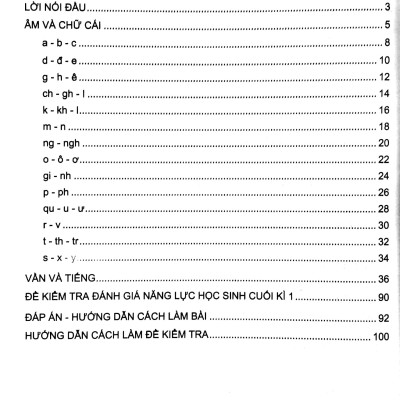 Phát Triển Năng Lực Học Sinh Môn Tiếng Việt Lớp 1 - Tập 1