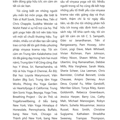Sách Vinyasa yoga - Hợp nhất cơ thể và tâm trí bằng hơi thở