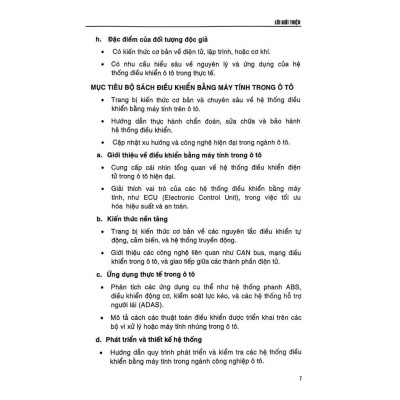 Sách - Chuẩn Đoán, Sửa Chữa, Bảo Trì, Hệ Thống Điều Khiển Bằng Máy Tính Trên Ô Tô ( Lý Thuyết, Thực Hành) - STK