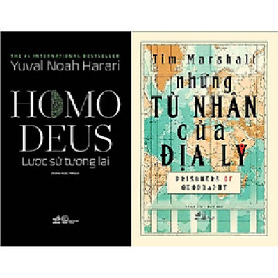 Combo Sách - Những Tù Nhân Của Địa Lý + HOMO DEUS: Lược Sử Tương Lai
