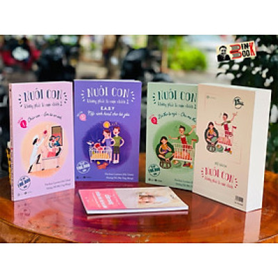 (Tặng kèm phụ lục cẩm nang chăm sóc bé sơ sinh) Boxset 03 tập NUÔI CON KHÔNG PHẢI LÀ CUỘC CHIẾN [15 năm Thaihabooks]